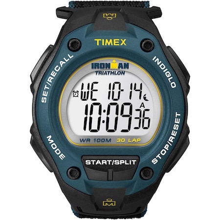 Timex IRONMAN CORE 30 LAP MEGA FULL SIZE BLACK/BLUE/YELLOW (38255)